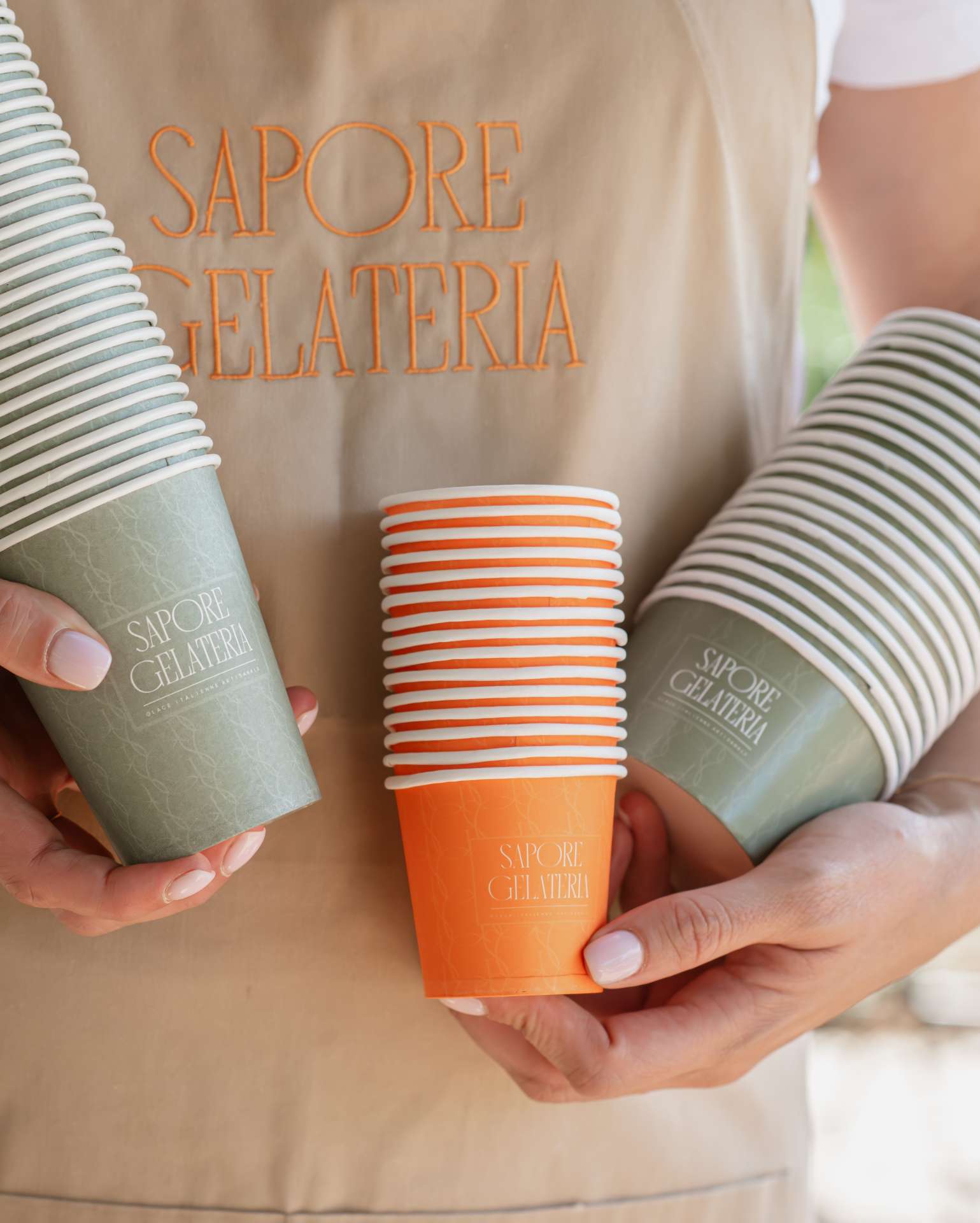 Sapore Gelateria – Café-glacier à l’ambiance italienne à Marrakech, proposant glaces artisanales, pâtisseries, plats salés et boissons gourmandes