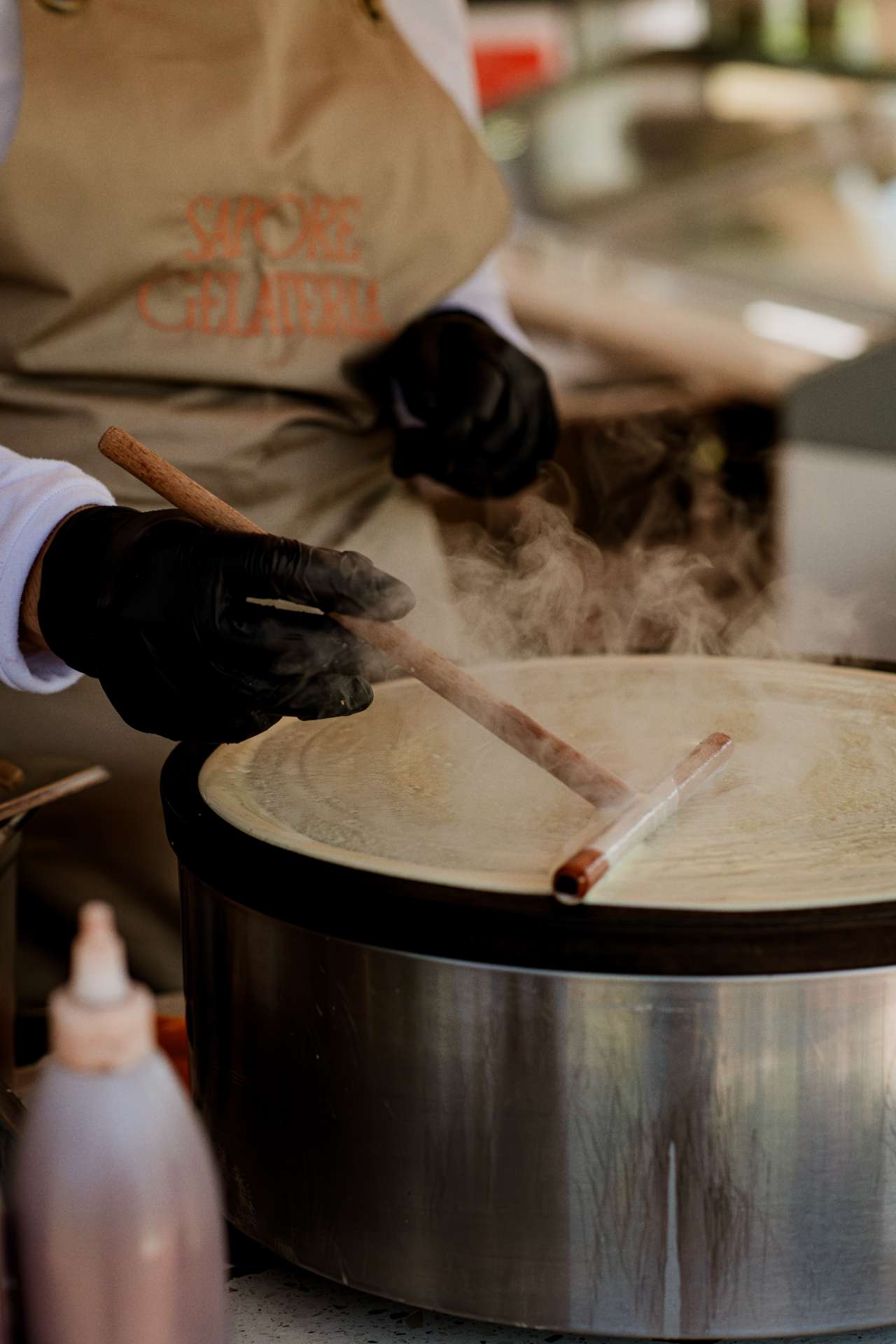 Sapore Gelateria – Café-glacier à l’ambiance italienne à Marrakech, proposant glaces artisanales, pâtisseries, plats salés et boissons gourmandes
